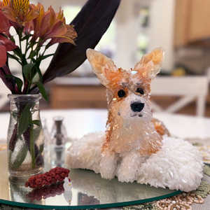 Cooper new dog sculpture