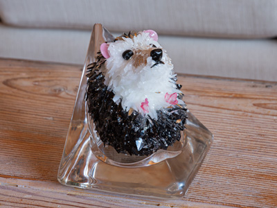 Spike new Hedgehog sculpture